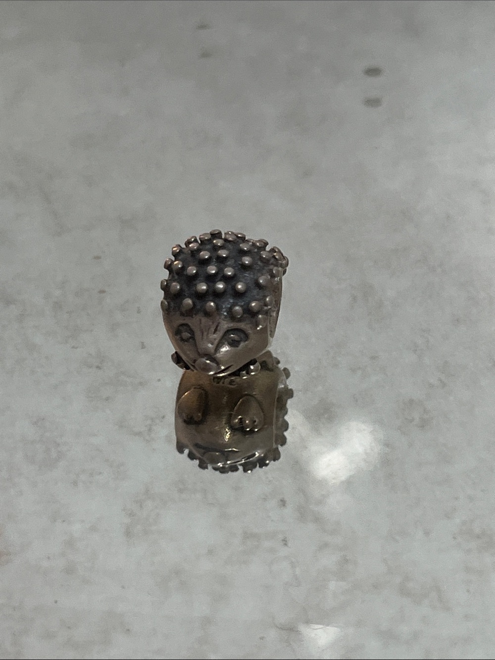 Pandora hedgehog charm porcupine